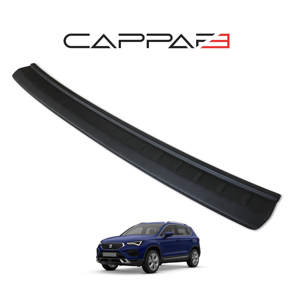Seat Ateca 2016-2026 ile Uyumlu Arka Tampon Eşiği Mat