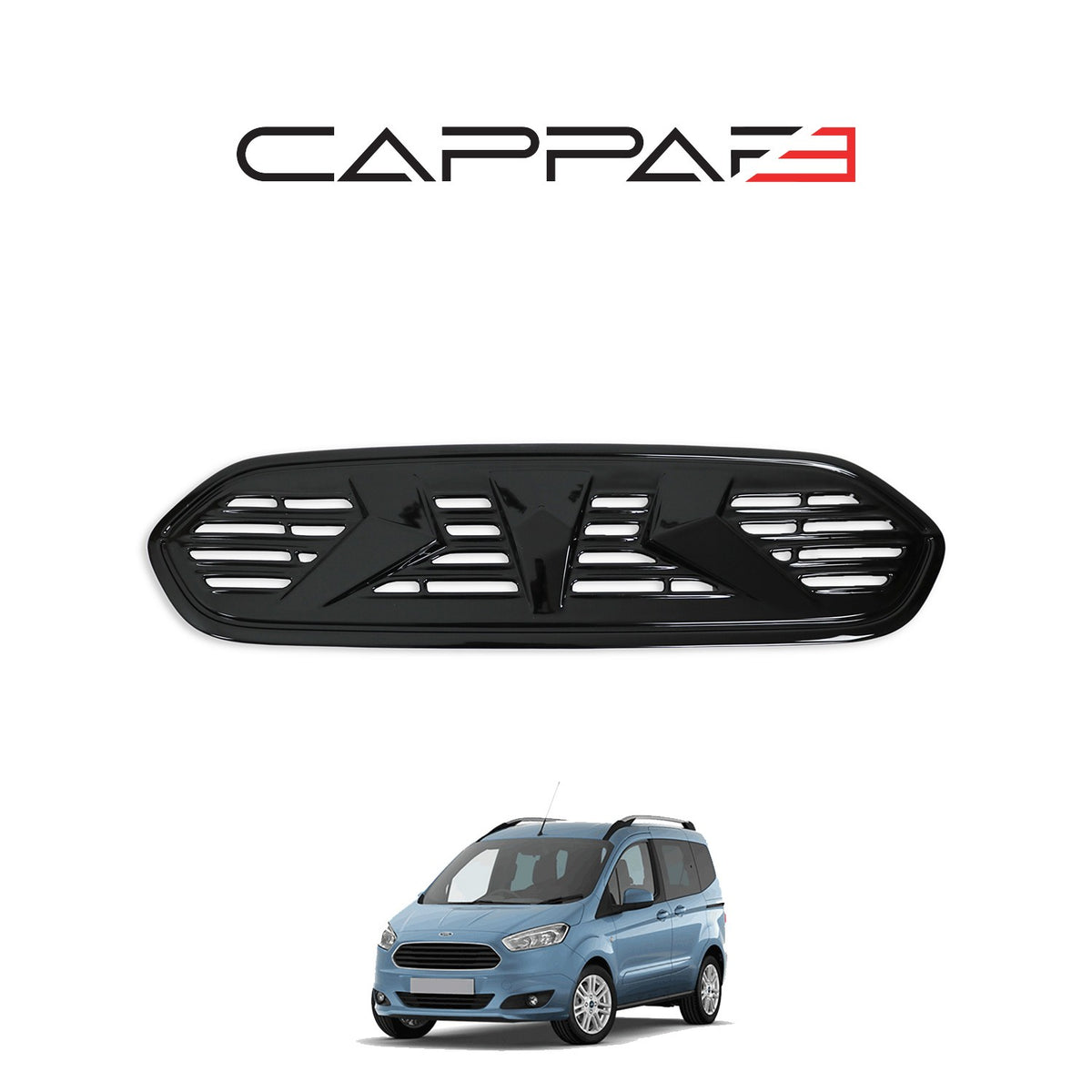 Ford Transit / Tourneo Courier 1 2018-2023 ile Uyumlu Ön Panjur