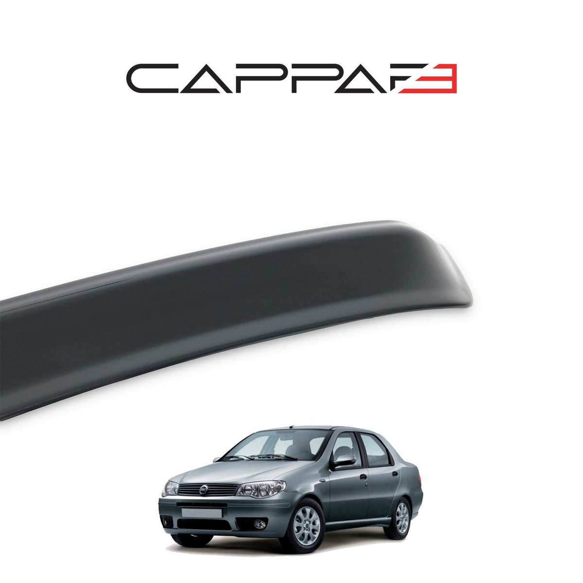 Fiat Albea 2005-2012 ile Uyumlu Arka Cam Spoyler