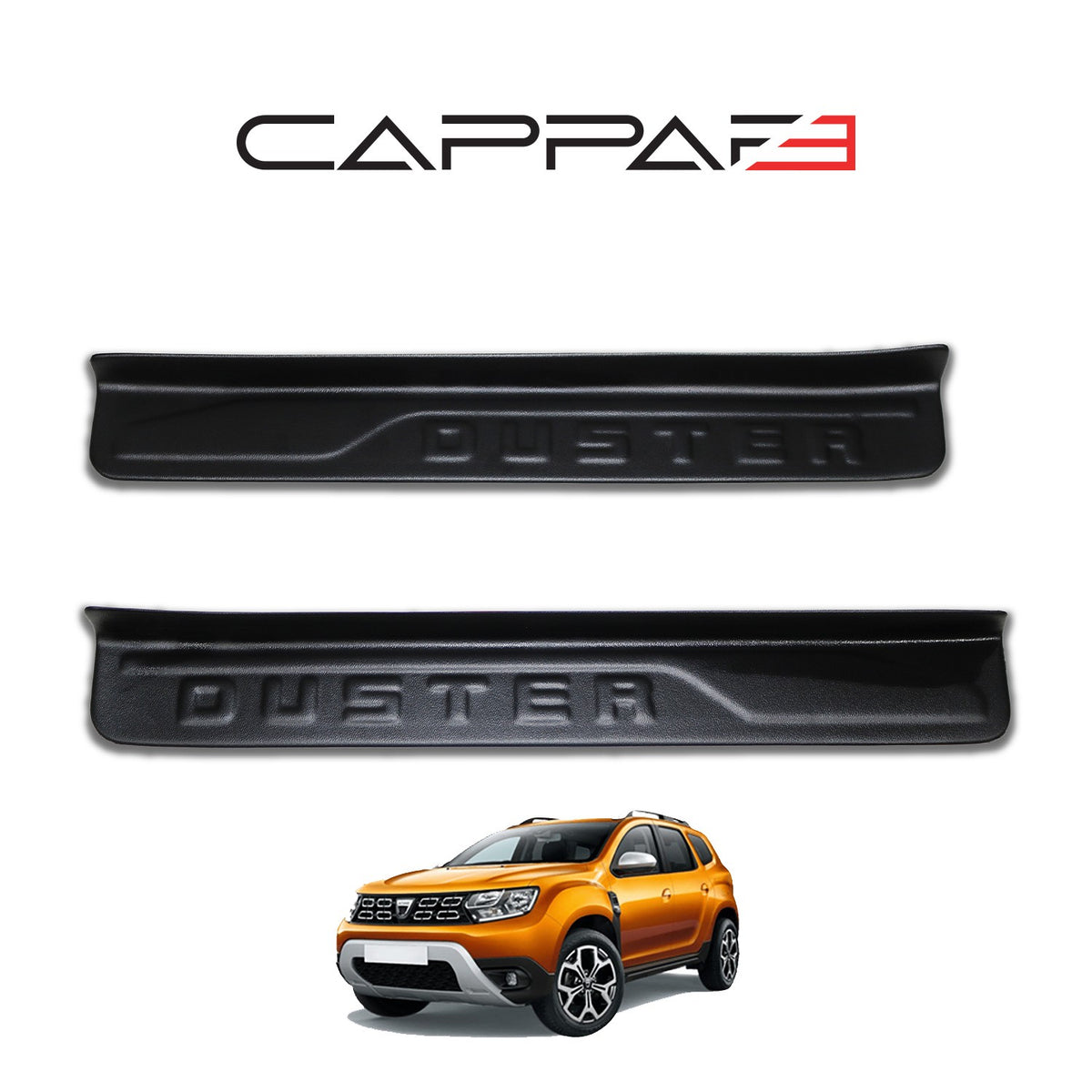 Dacia Duster 2 2018-2023 ile Uyumlu Kapı Eşiği 4 Adet