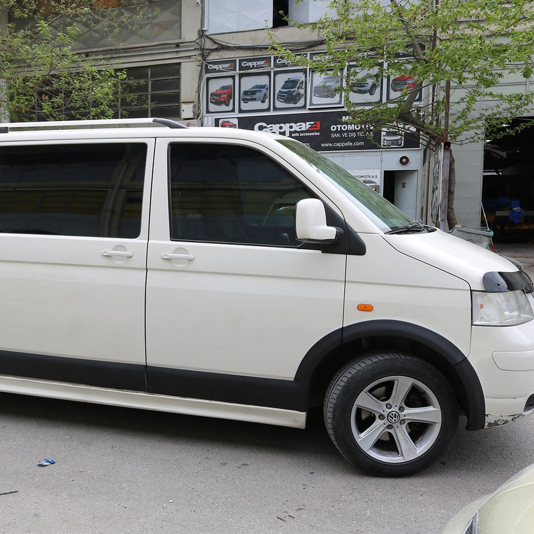 Volkswagen Transporter T5 2003-2009 ile Uyumlu Kapı ve Çamurluk Dodik Seti Kısa Şase Çift Sürgü 11 Adet