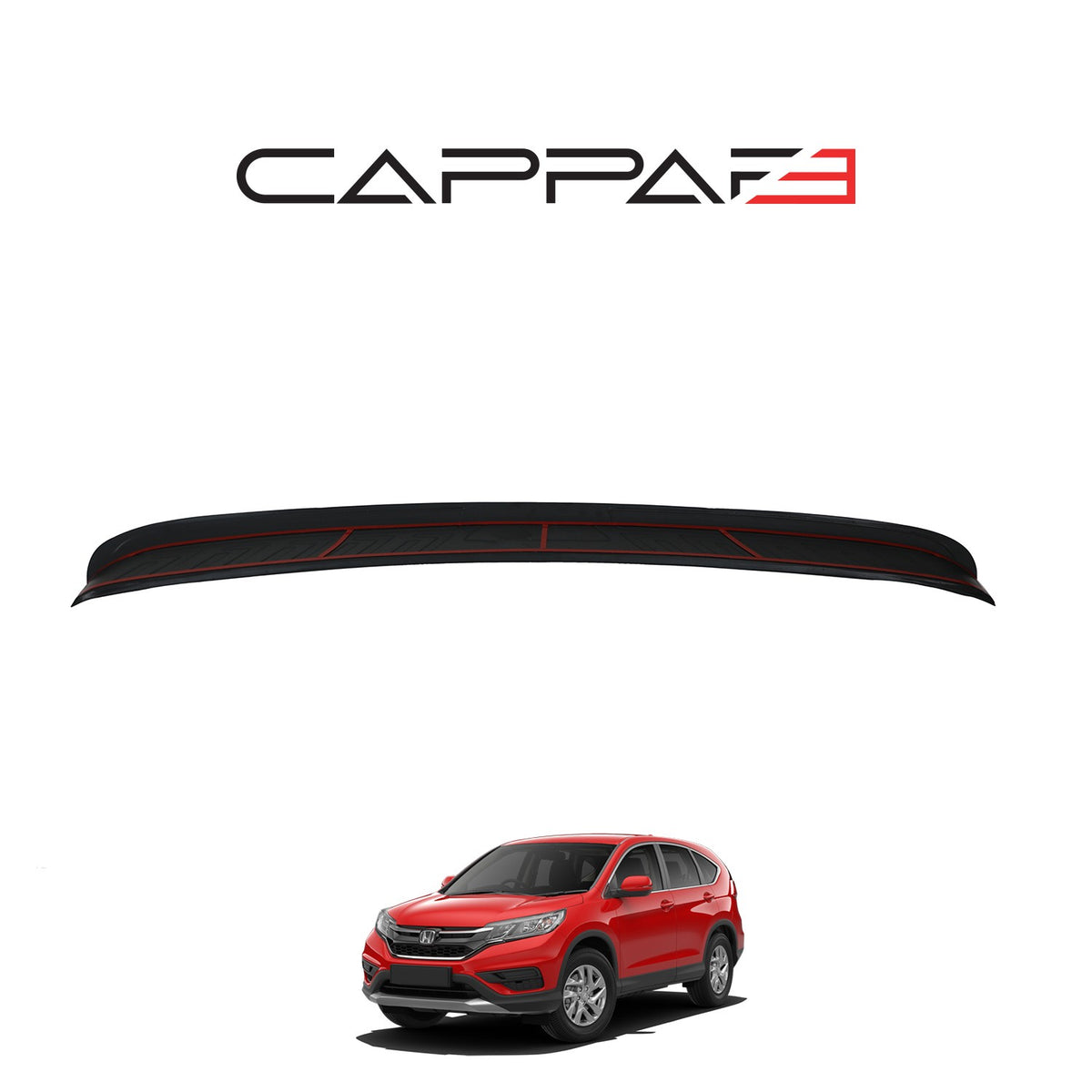 Honda CR-V 4 2012-2016 ile Uyumlu Arka Tampon Eşiği
