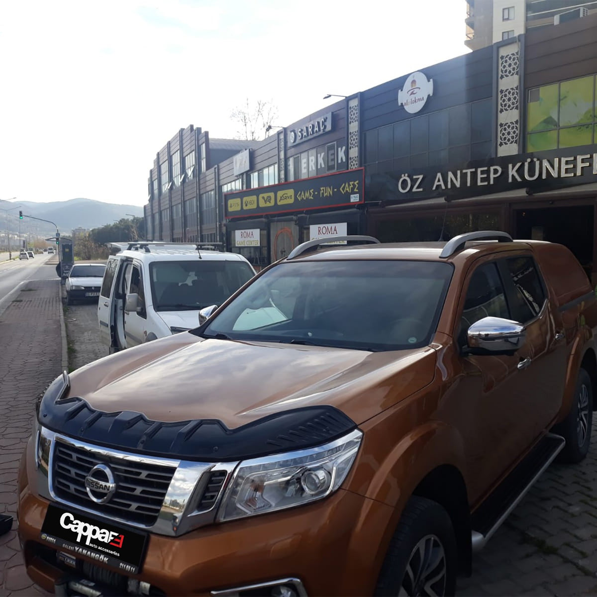 Nissan Navara 3 2016-2021 yarasa kaput rüzgarlığı – 6