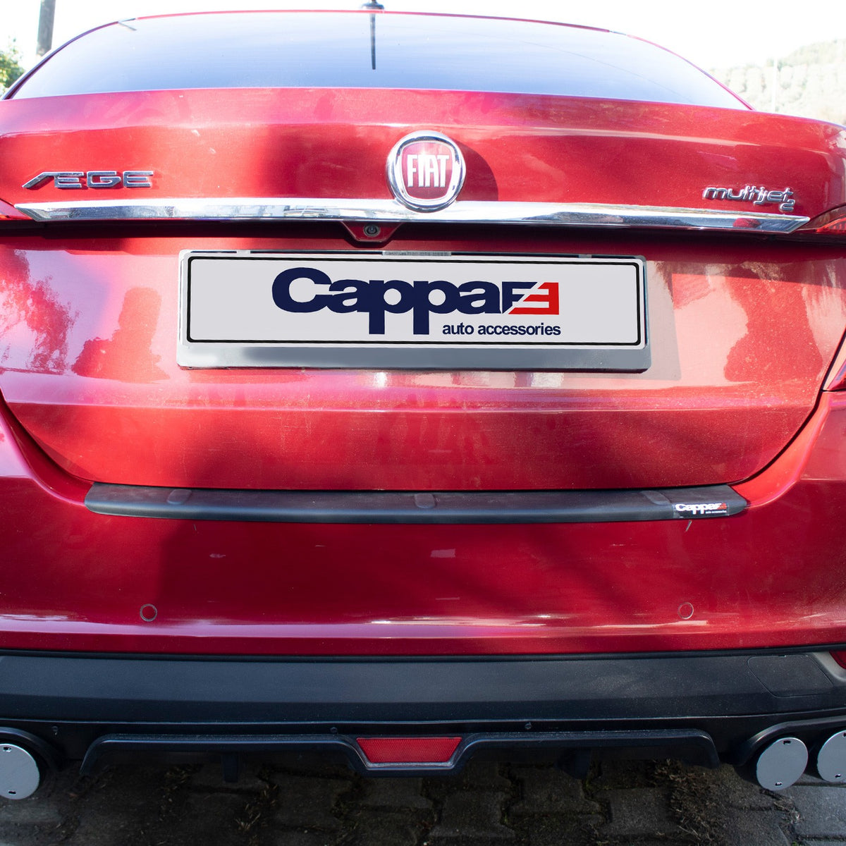 Fiat Egea 2015-2026 ile Uyumlu Arka Tampon Eşiği Mat