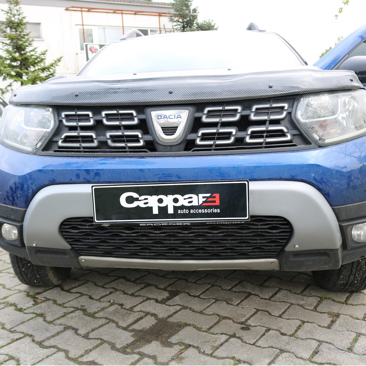 Dacia Duster 2 2018-2023 ile Uyumlu Ön Tampon U Difüzör