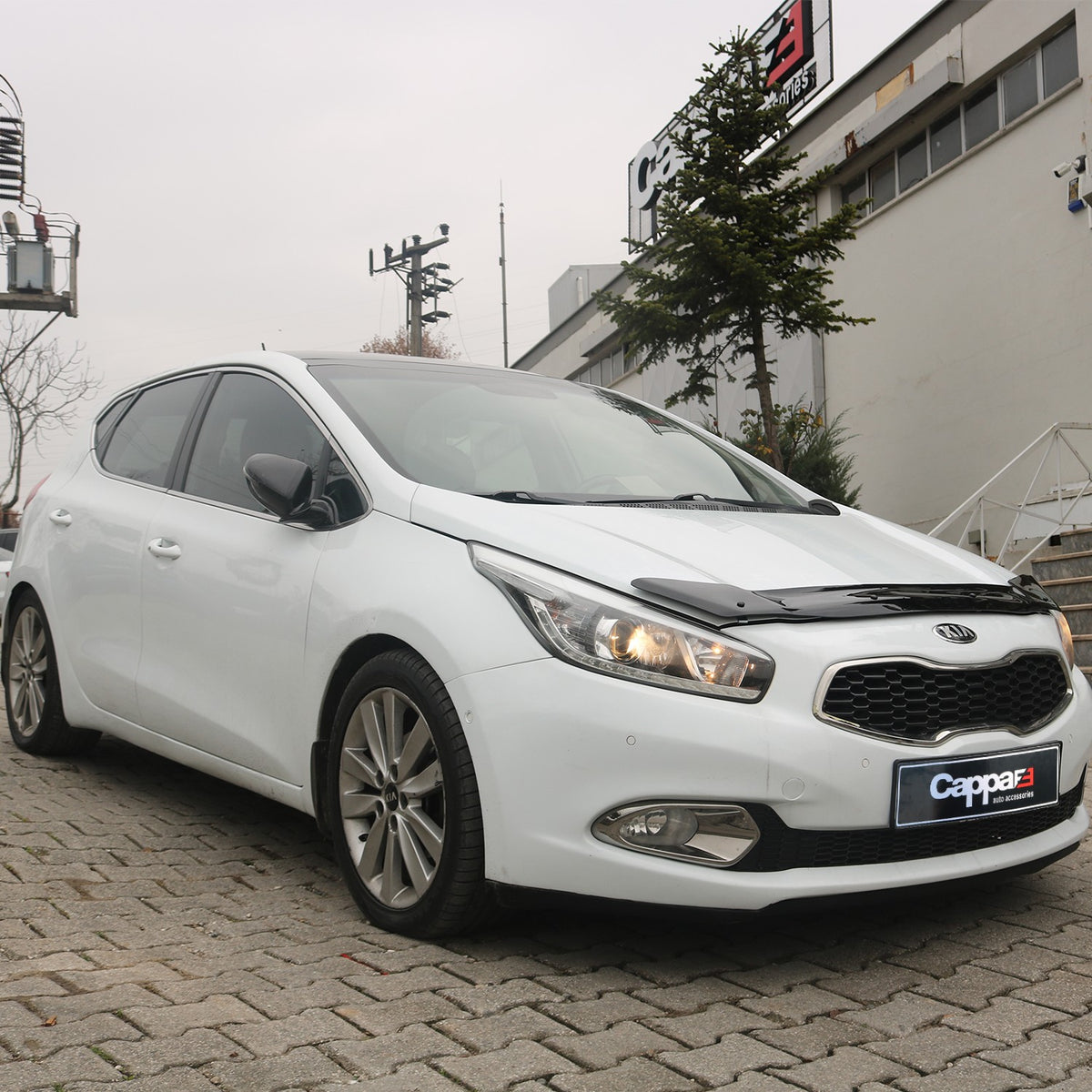 Kia Ceed 2 2012-2018 ile Uyumlu Kaput Rüzgarlığı 3mm