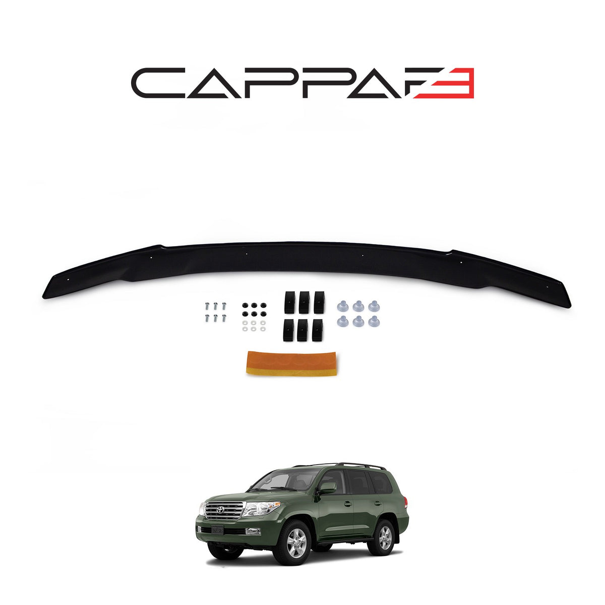 Toyota Land Cruiser 200 2007-2015 ile Uyumlu Kaput Rüzgarlığı