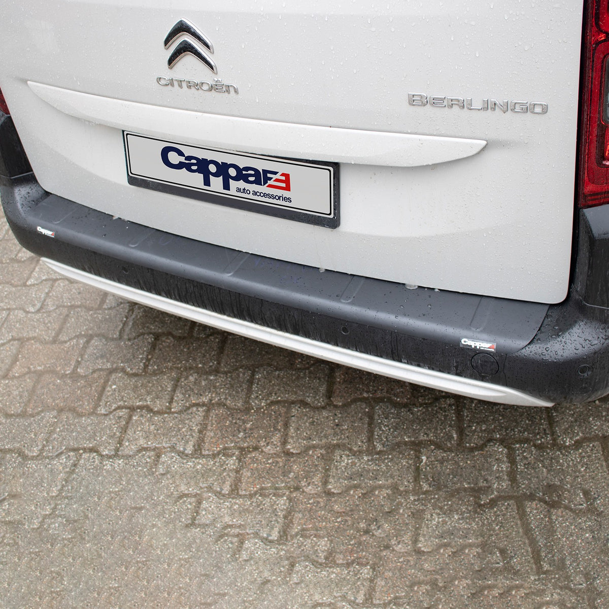 Citroen Berlingo 3 2018-2026 ile Uyumlu Arka Tampon Eşiği Mat