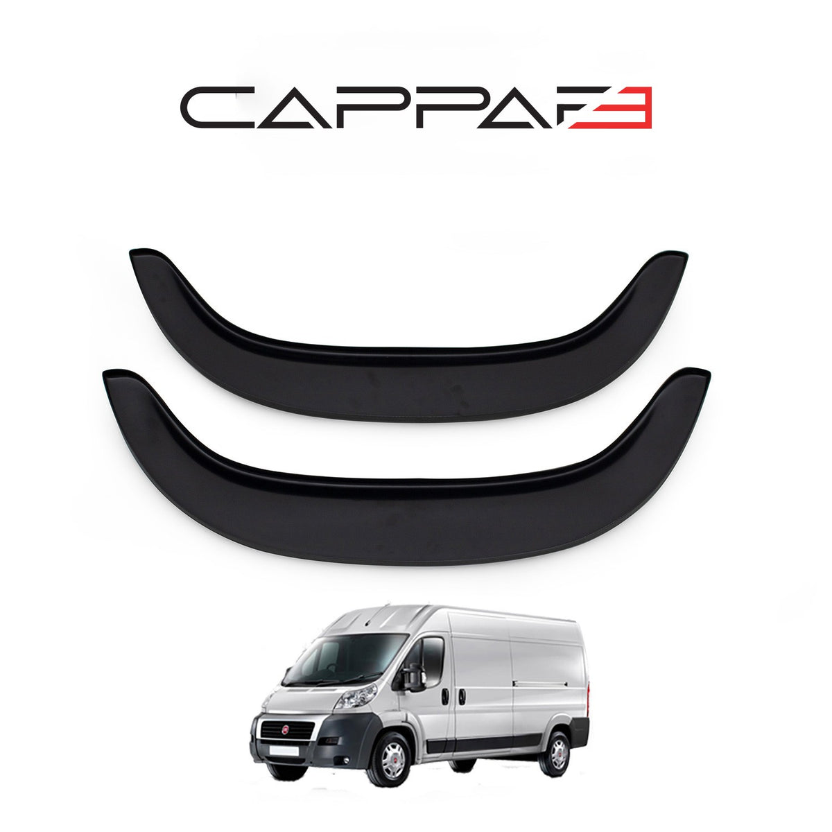Fiat Ducato 3 2006-2014 ile Uyumlu Teker Üstü Kaplama 2 Adet
