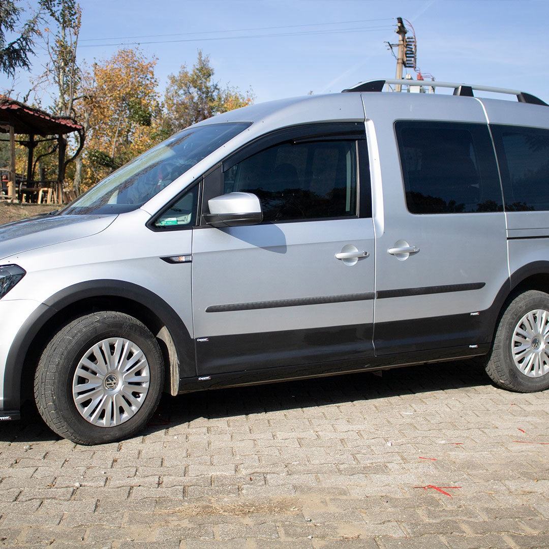 Volkswagen Caddy 4 2015-2020 ile Uyumlu Kapı ve Çamurluk Dodik Seti Kısa Şase Çift Sürgü 12 Adet
