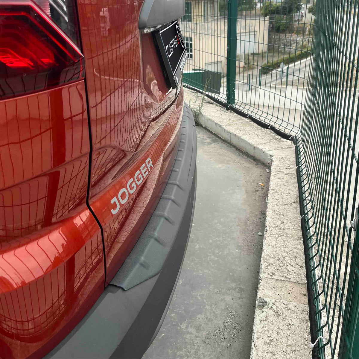 Dacia Jogger 2022- Yılı ve Sonrası Uyumlu Arka Tampon Eşiği Mat
