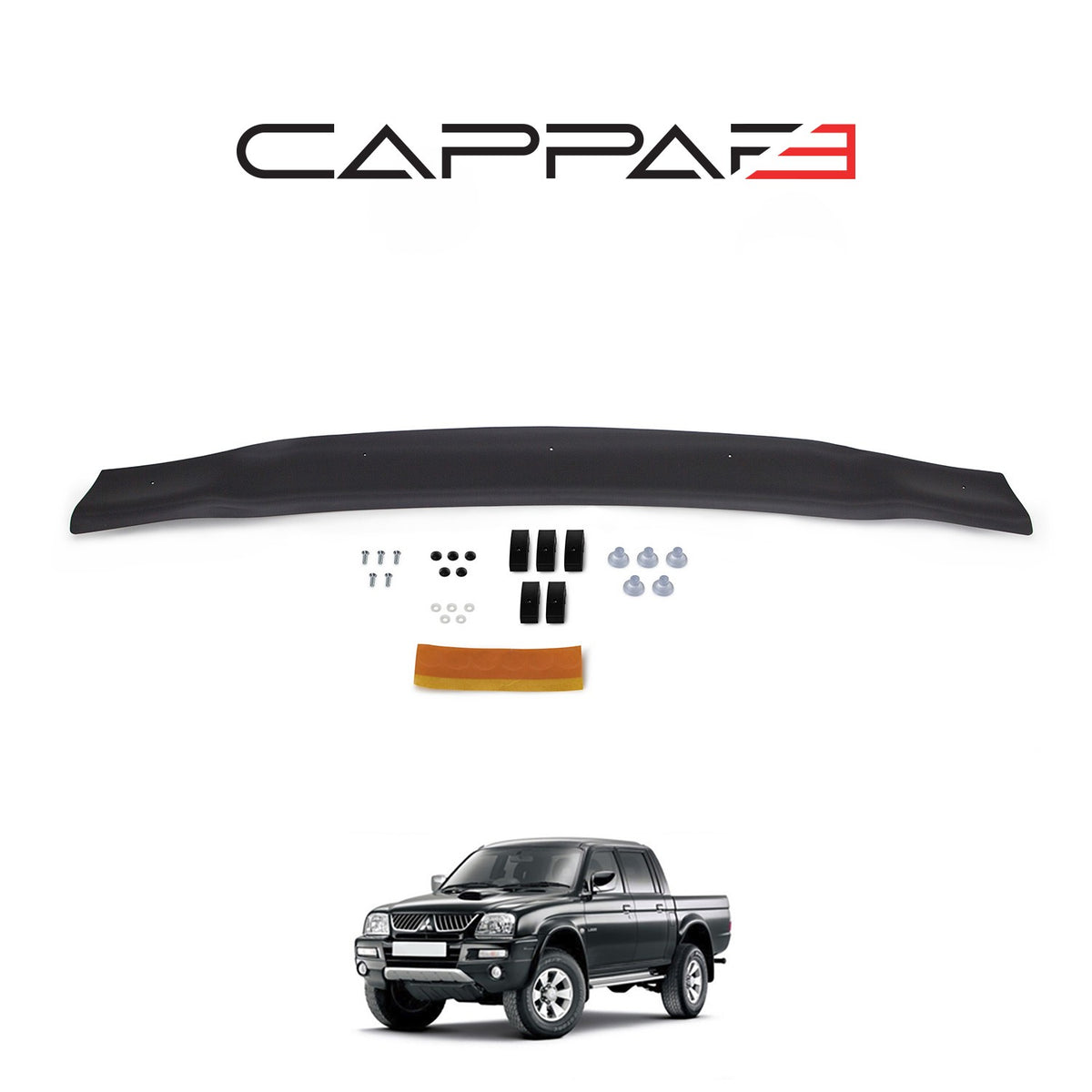 Mitsubishi L200 3 1996-2006 kaput rüzgarlığı 3 mm – 3