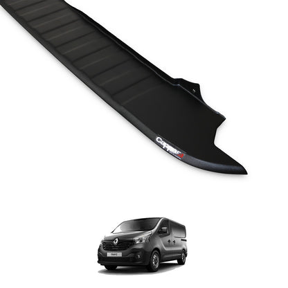 Renault Trafic 3 2014-2019 ile Uyumlu Arka Tampon Eşiği Mat