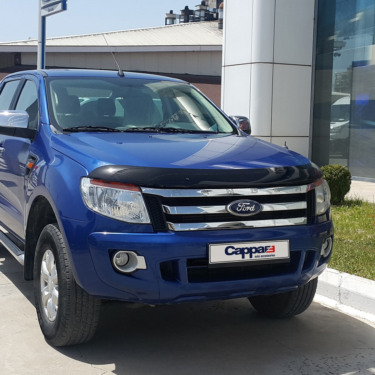 Ford Ranger 2012-2016 ile Uyumlu Kaput Rüzgarlığı