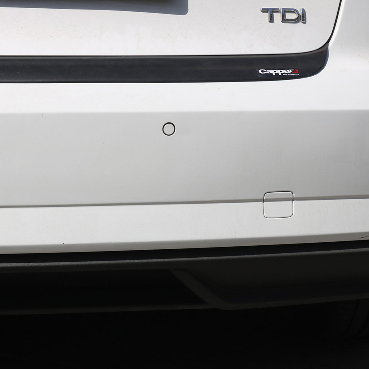 Audi A3 2016-2020 ile Uyumlu Arka Tampon Eşiği Mat