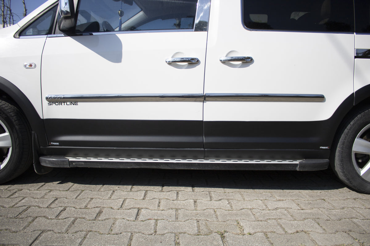 Volkswagen Caddy 3 2010-2015 ile Uyumlu Kapı ve Çamurluk Dodik Seti Kısa Şase Çift Sürgü 12 Adet