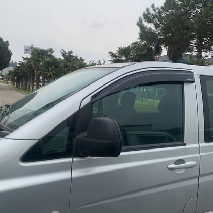 Mercedes Vito 2 2010-2014 ile Uyumlu Cam Rüzgarlığı 2 Adet