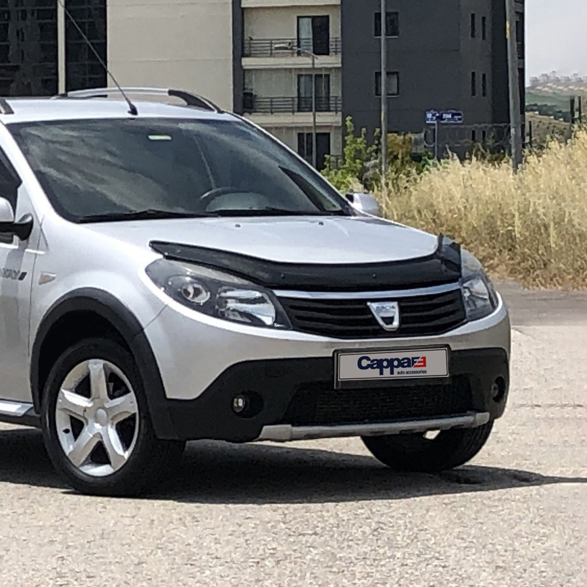 Dacia Sandero 1 2008-2012 ile Uyumlu Kaput Rüzgarlığı