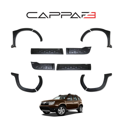 Dacia Duster 1 2010-2017 ile Uyumlu Kapı ve Çamurluk Dodik Seti Hornet 12 Adet