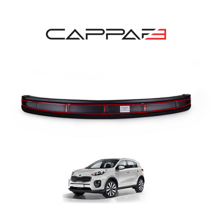 Kia Sportage 4 2016-2019 ile Uyumlu Arka Tampon Eşiği Mat