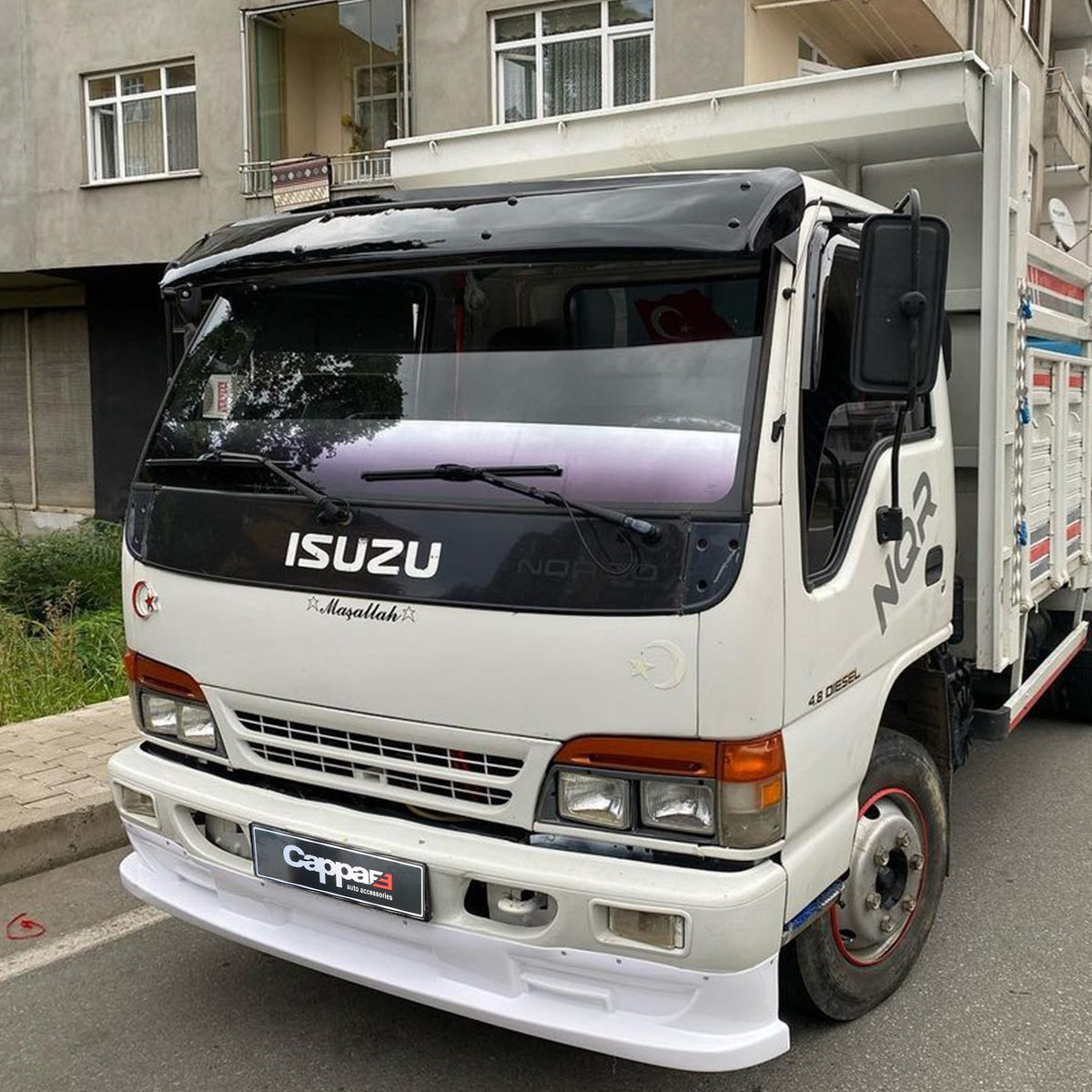 Isuzu NQR Wide 2002-2005 ön cam güneşliği – 4
