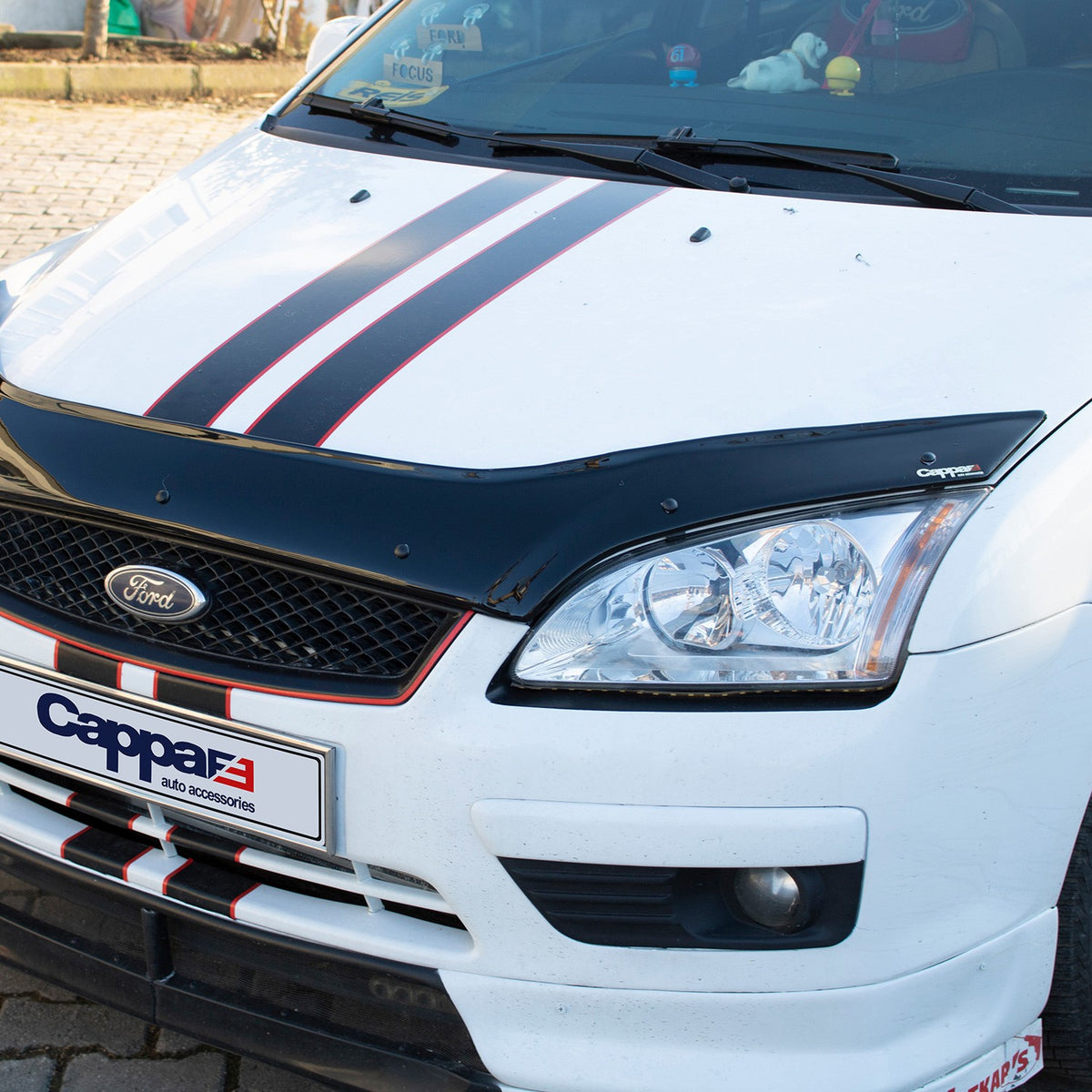 Ford Focus 2 2005-2010 ile Uyumlu Kaput Rüzgarlığı 3mm