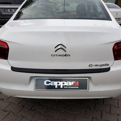 Citroen C-Elysee 2012-2022 ile Uyumlu Arka Tampon Eşiği Mat
