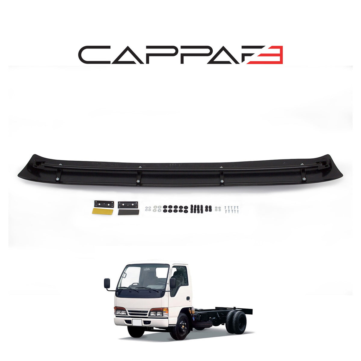 Isuzu NPR 2007-2010 ile Uyumlu Ön Cam Güneşliği
