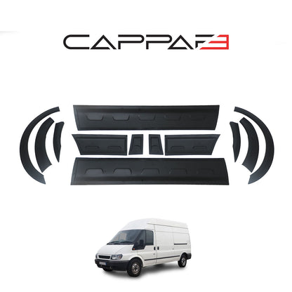 Ford Transit Mk6 2000-2006 ile Uyumlu Kapı ve Çamurluk Dodik Seti Uzun Şase 14 Adet
