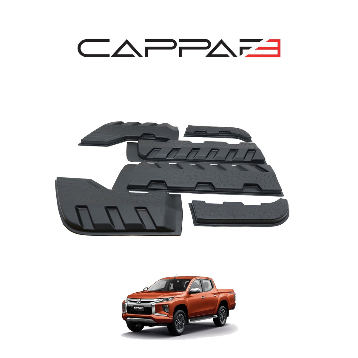 Mitsubishi L200 5 2019-2023 ile Uyumlu Kapı Dodik 6 Adet