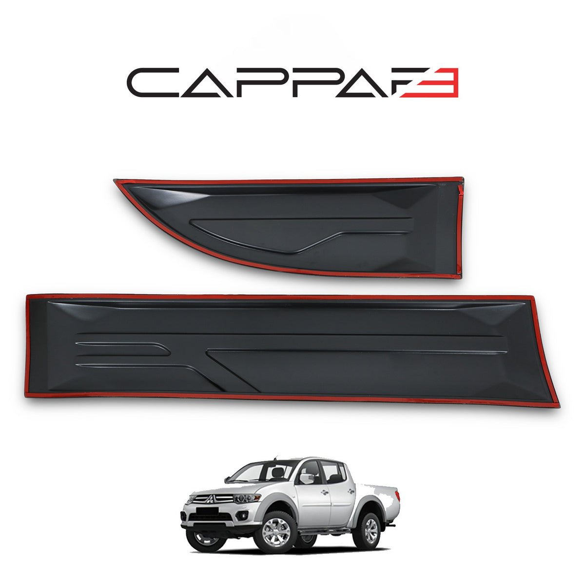 Mitsubishi L200 2007-2015 Yıl Aralığı Uyumlu Kapı Dodik 4 Parça