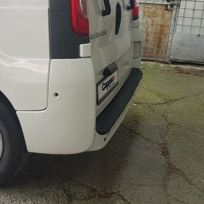 Renault Trafic 2 2001-2014 ile Uyumlu Arka Tampon Eşiği Mat
