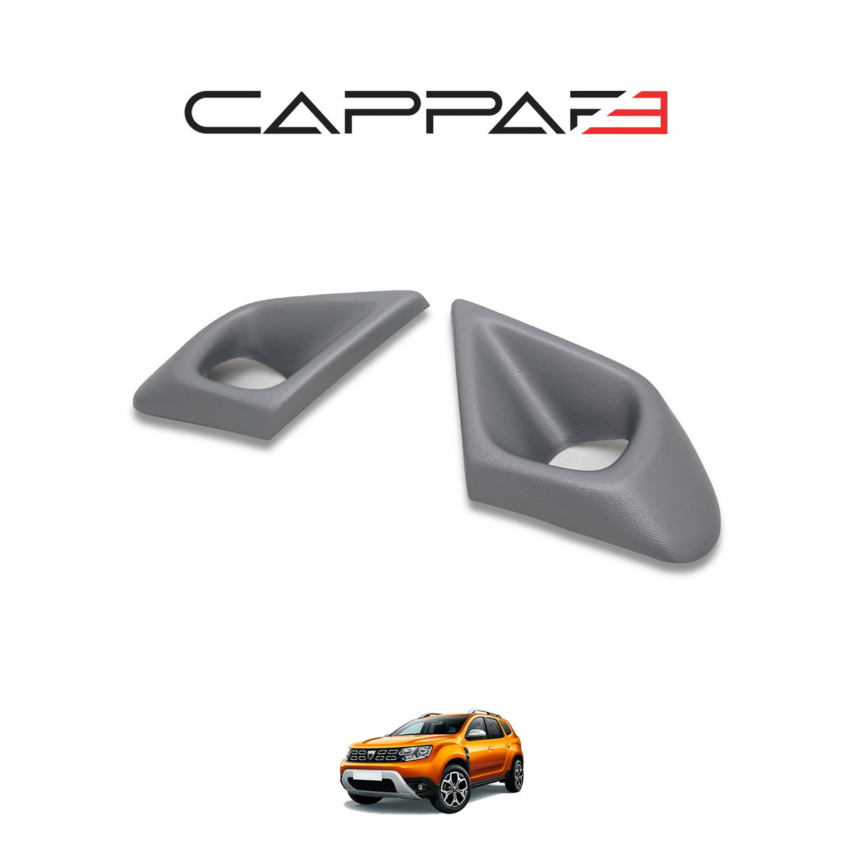 Dacia Duster 2 2018-2023 sis farı çerçevesi 2 parçalı set – 6