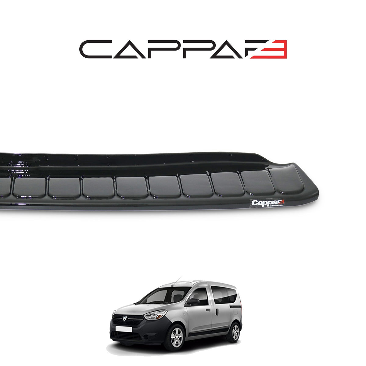 Dacia Dokker 2013-2020 ile Uyumlu Arka Tampon Eşiği