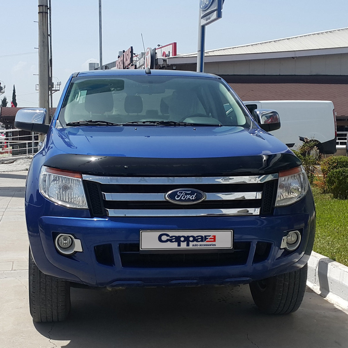 Ford Ranger 2012-2016 ile Uyumlu Kaput Rüzgarlığı 3mm