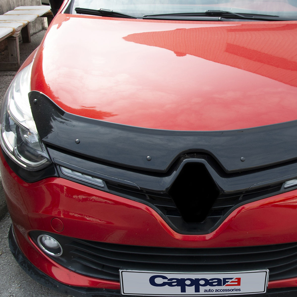 Renault Clio 4 2013-2020 ile Uyumlu Kaput Rüzgarlığı