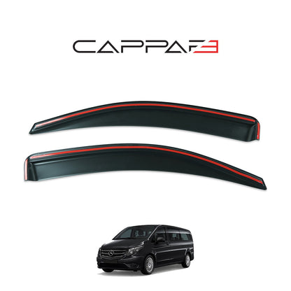 Mercedes Vito 3 2015-2026 cam rüzgarlığı 2 parça – 5