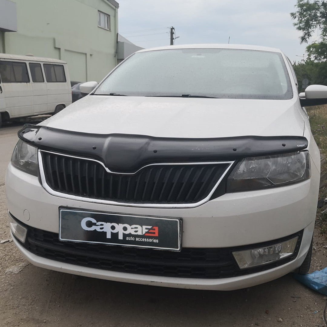 Skoda Rapid 2012-2019 ile Uyumlu Kaput Rüzgarlığı 3mm