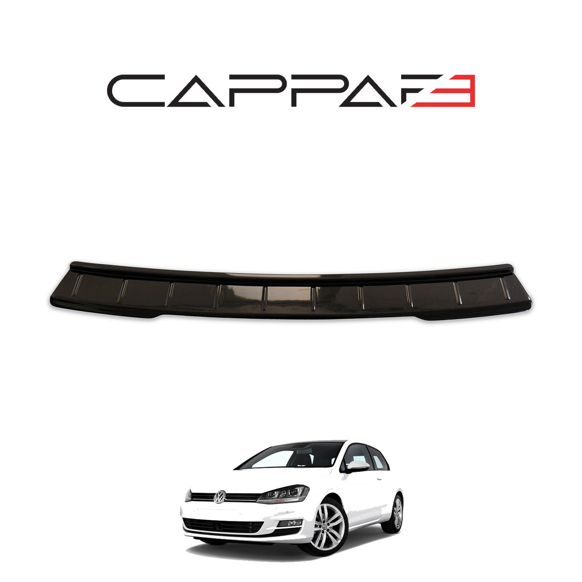 Volkswagen Golf 7 2013-2020 ile Uyumlu Arka Tampon Eşiği