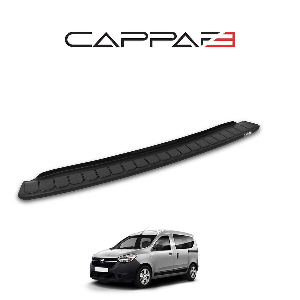 Dacia Dokker 2013-2020 mat arka tampon eşiği – 3