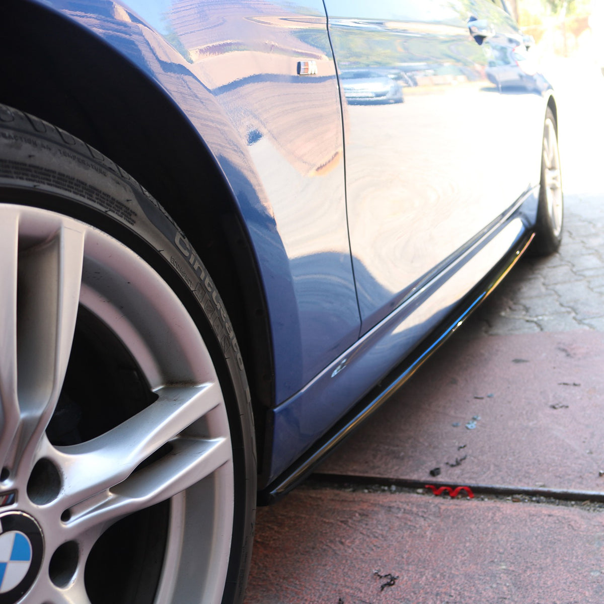 BMW 3 Seri (F30) 2011-2019 ile Uyumlu Marşpiyel Kaplama 2 Adet