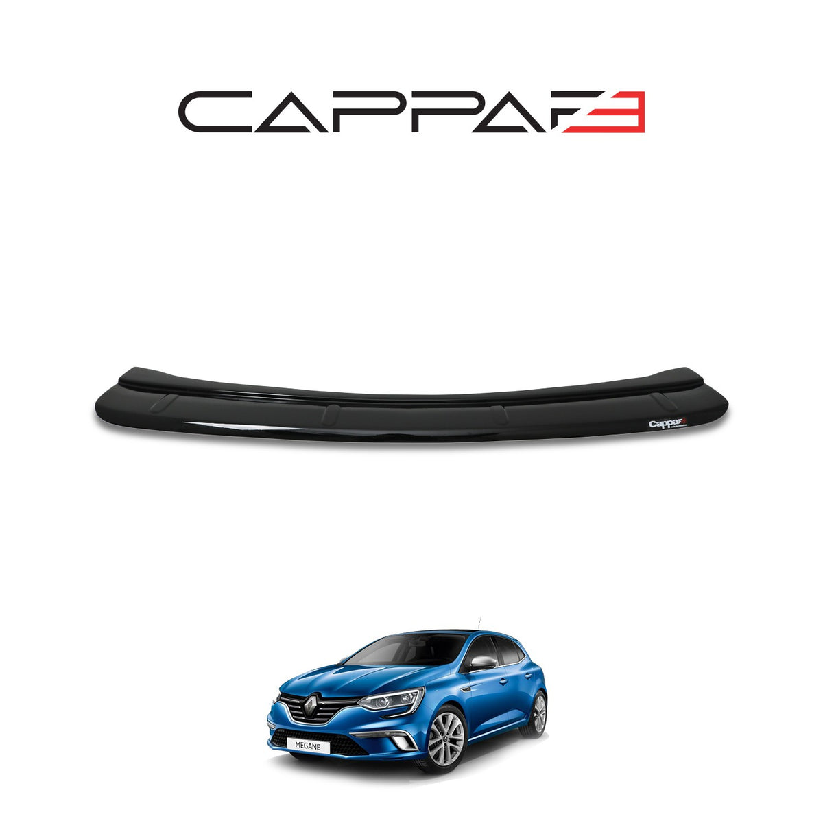 Renault Megane 4 2016-2024 ile Uyumlu Arka Tampon Eşiği