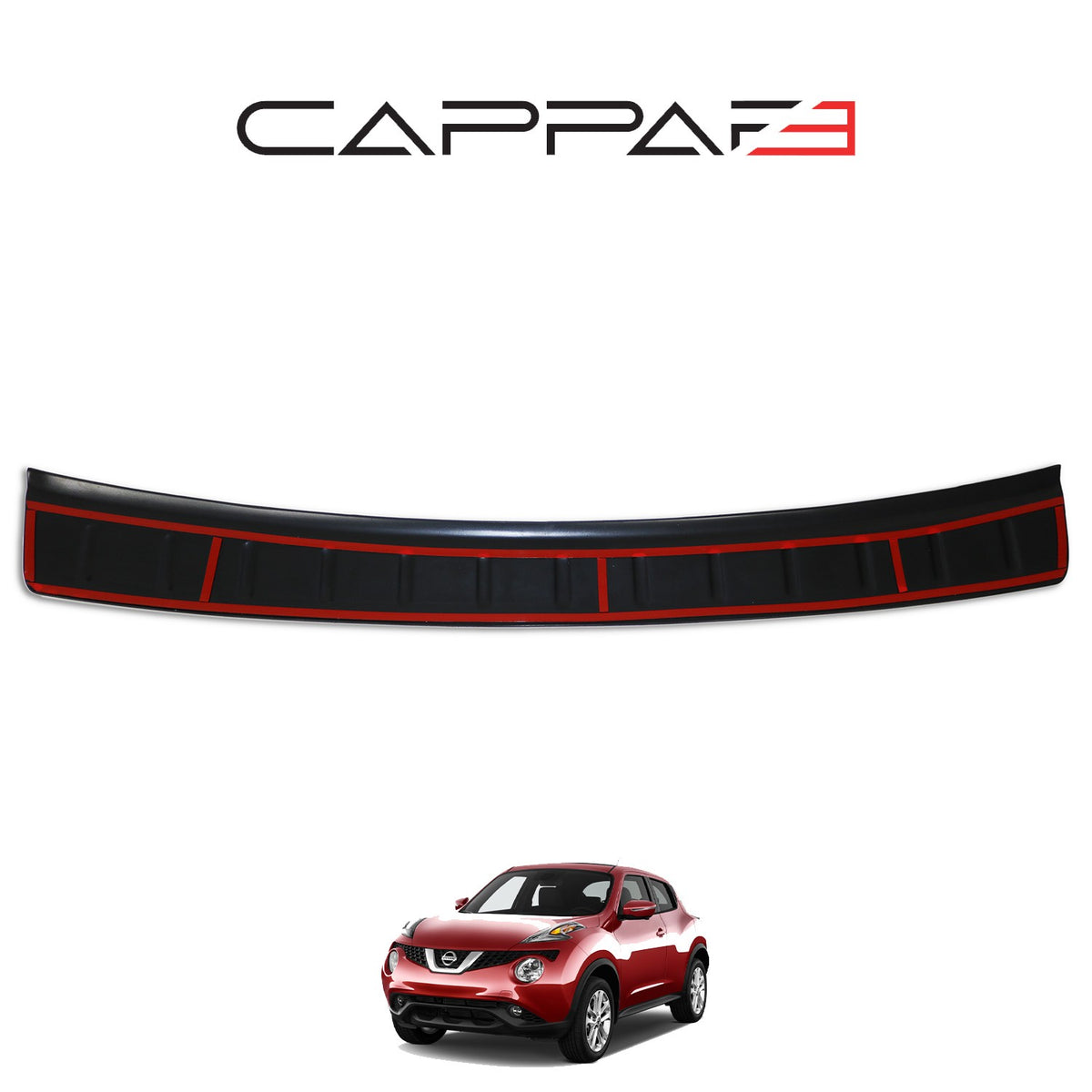 Nissan Juke 1 2014-2019 ile Uyumlu Arka Tampon Eşiği
