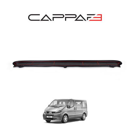 Renault Trafic 2 2001-2014 ile Uyumlu Arka Tampon Eşiği Mat