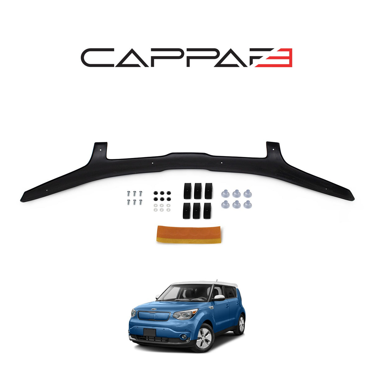 Kia Soul 2 2013-2019 ile Uyumlu Kaput Rüzgarlığı