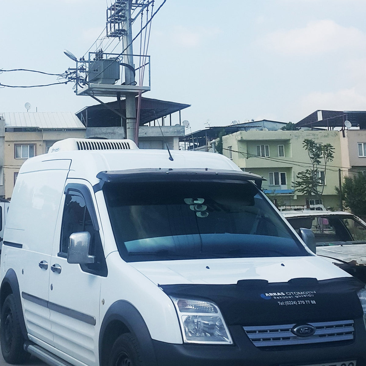 Ford Transit Connect 1 2009-2013 ön cam güneşliği – 7