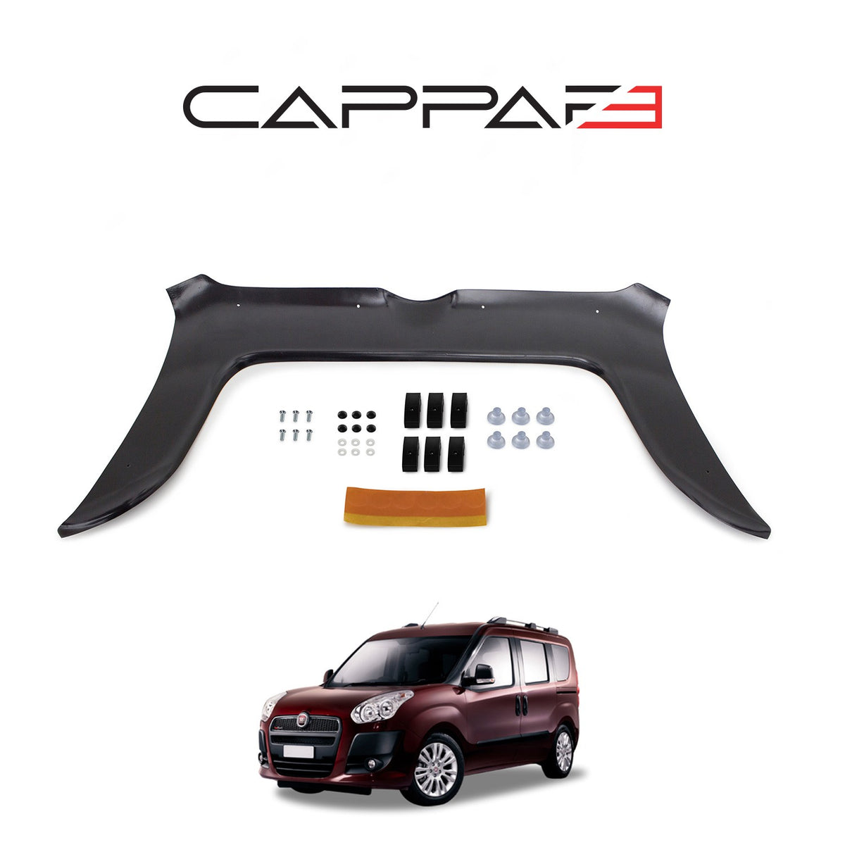 Fiat Doblo 2 2010-2015 ile Uyumlu Kaput Rüzgarlığı