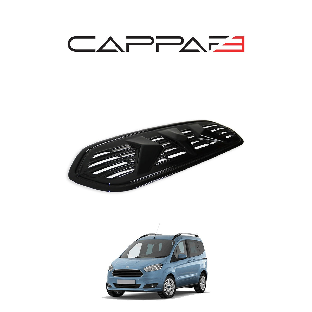 Ford Transit / Tourneo Courier 1 2018-2023 ile Uyumlu Ön Panjur