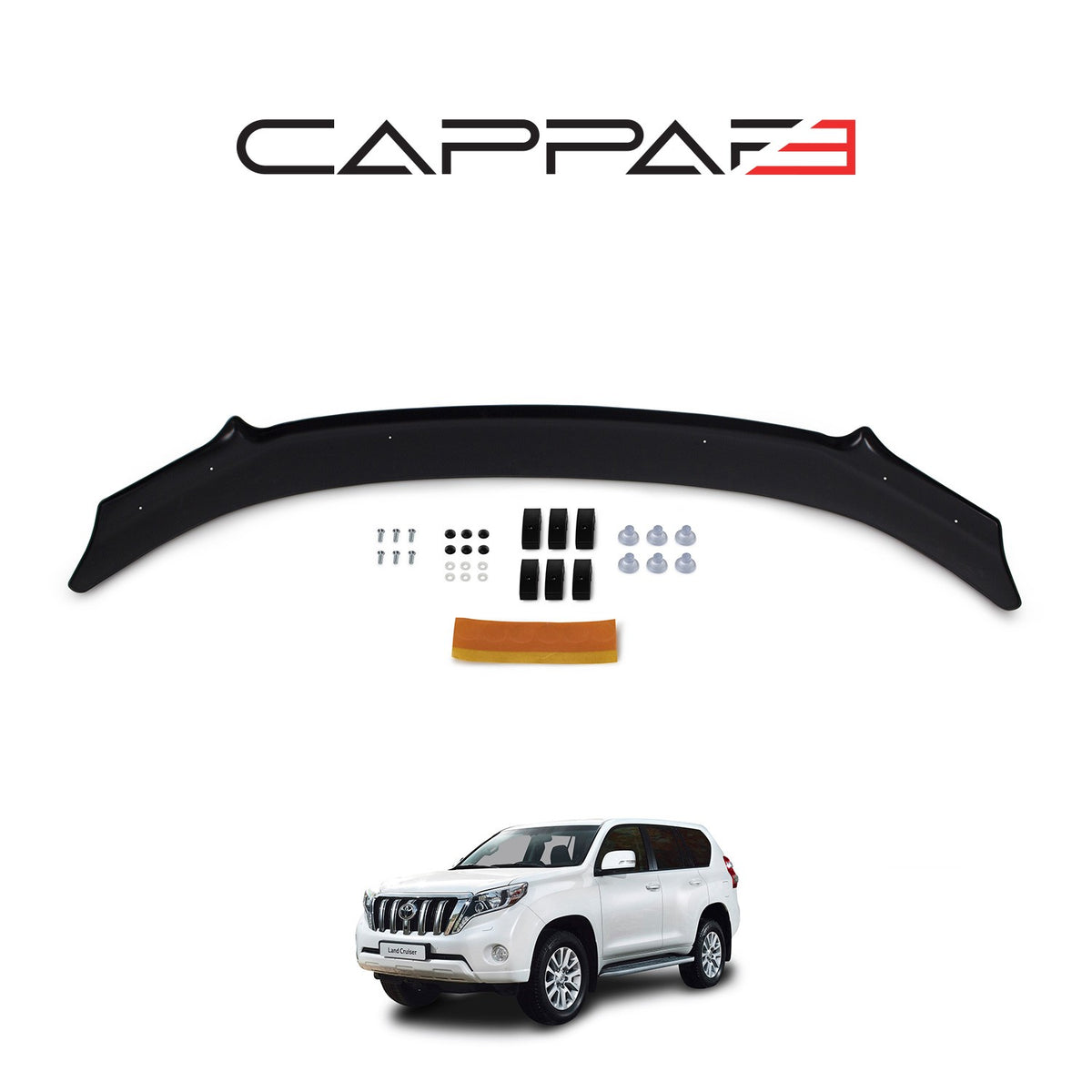 Toyota Land Cruiser Prado 4 2013-2023 kaput rüzgarlığı 3 mm – 4