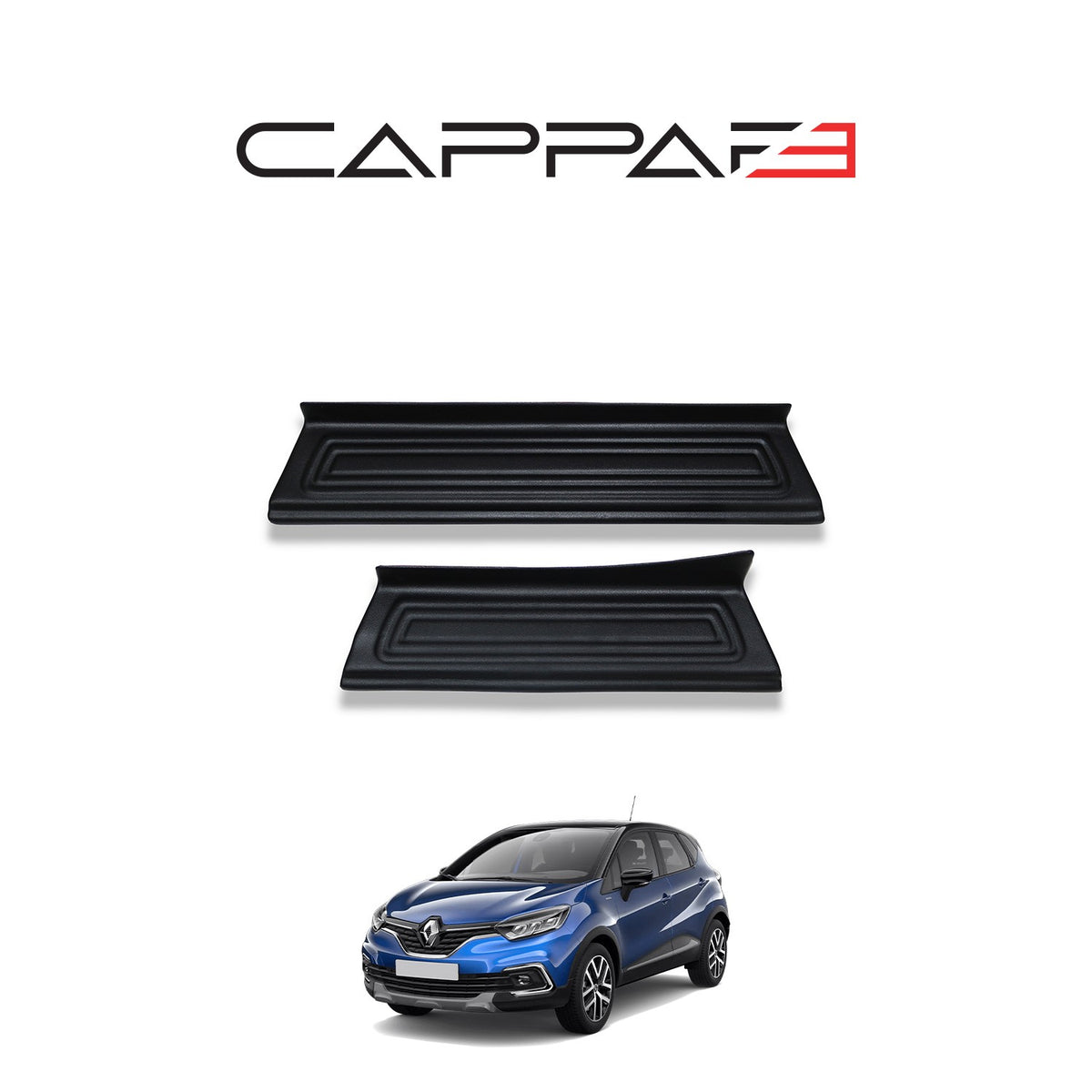 Renault Captur 1 2013-2019 ile Uyumlu Kapı Eşiği 4 Adet